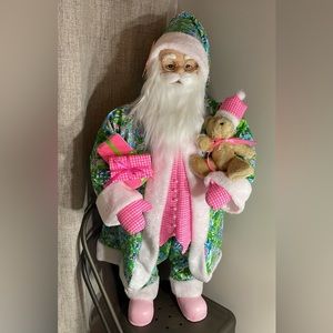 3 foot Santa Lilly on Holiday decor